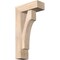 Ekena Millwork Westlake Block Smooth Bracket w/ Offset Brace, Douglas Fir, 5 1/2"W x 14"D x 26"H BKT0604X14X26WTL05SDF - alternate 1